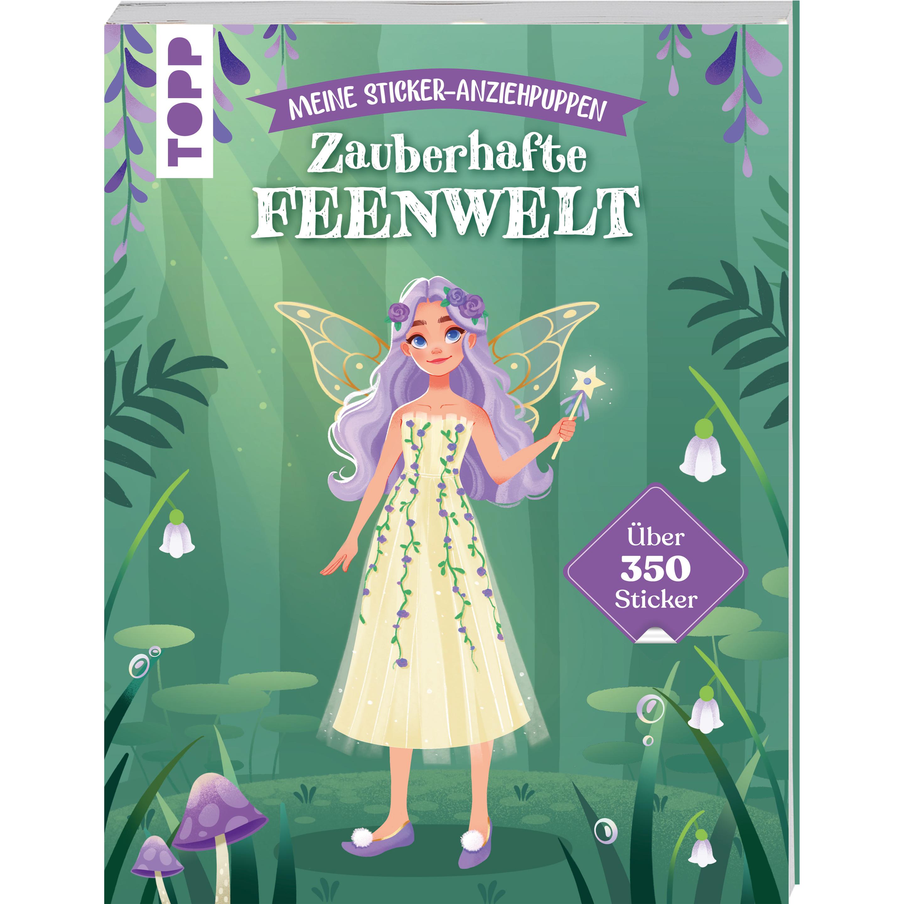 Frech, Sticker, Meine Sticker-Anziehpuppen. Zauberhafte Feenwelt