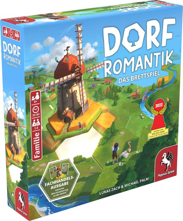 Produktbild Pegasus 51242G - Dorfromantik - Das Brettspiel Fachhandels-exklusiv DE (Deutsch)