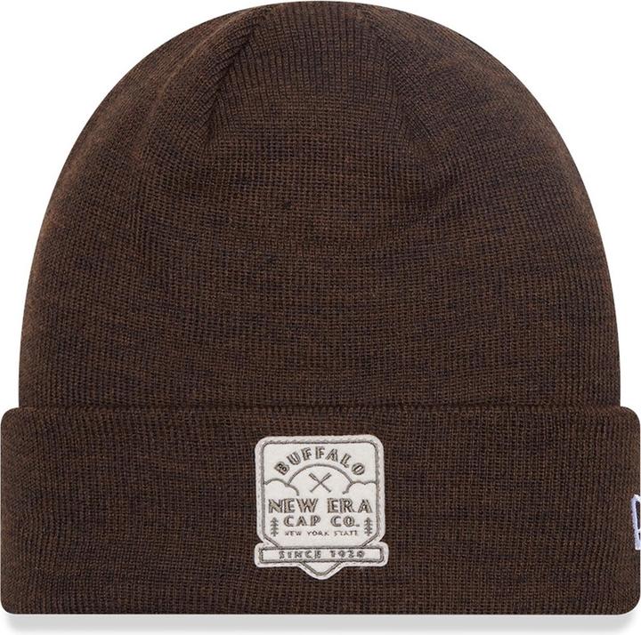Actual product image New Era Beanie Brand Patch Buffalo