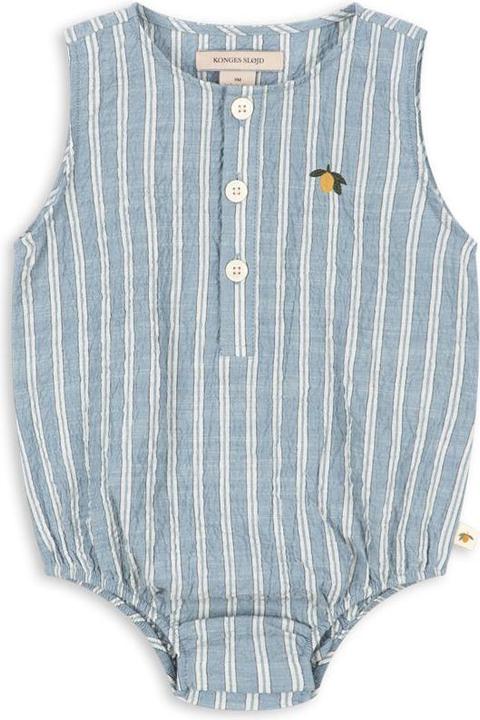 Konges Slojd Elliot Strampler Trio Bleu Stripe