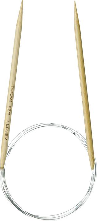 Actual product image Clover Circular knitting needle Takumi 5.00 mm 100 cm