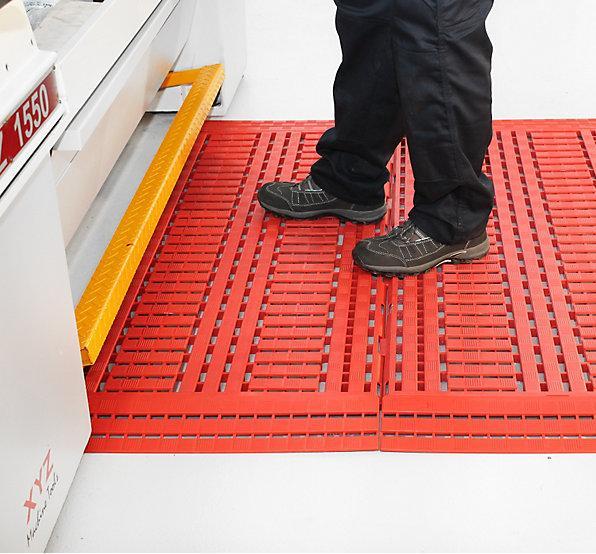 Produktbild kaiserkraft Kunststoff-Bodenrost aus Polyethylen (120 x 60 cm)