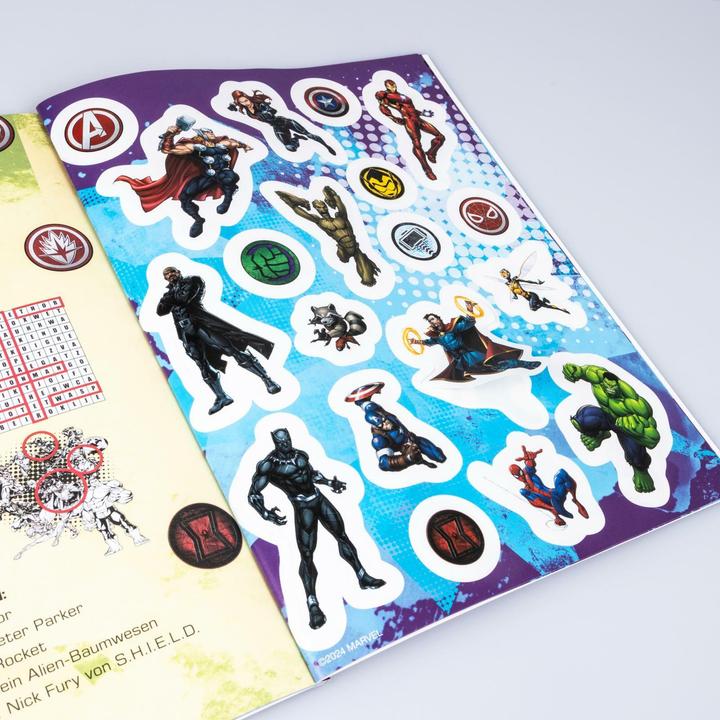 Produktbild MARVEL: Stickerspass
