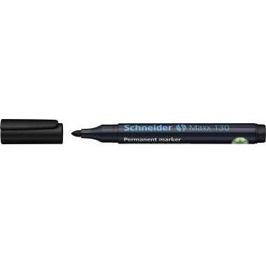 Thumbnail - Schneider, Marker, Maxx 130 Permanent-Marker (Schwarz, 3 mm, 10 x)