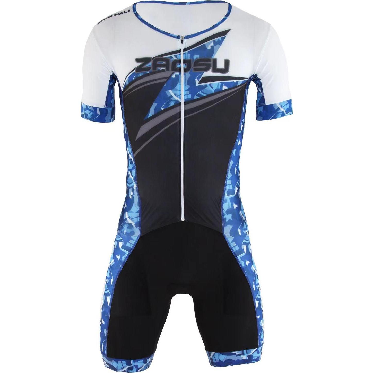 Zaosu, Herren, Velotrikot, Triathlon Anzug Aerosuit Mittel- und Langdistanz Herren - Camo (3XL), Mehrfarbig, 3XL