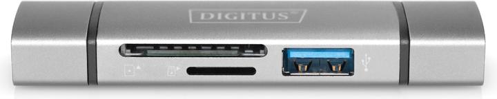 Produktbild Digitus Dual Card Reader Hub (USB 3.0)