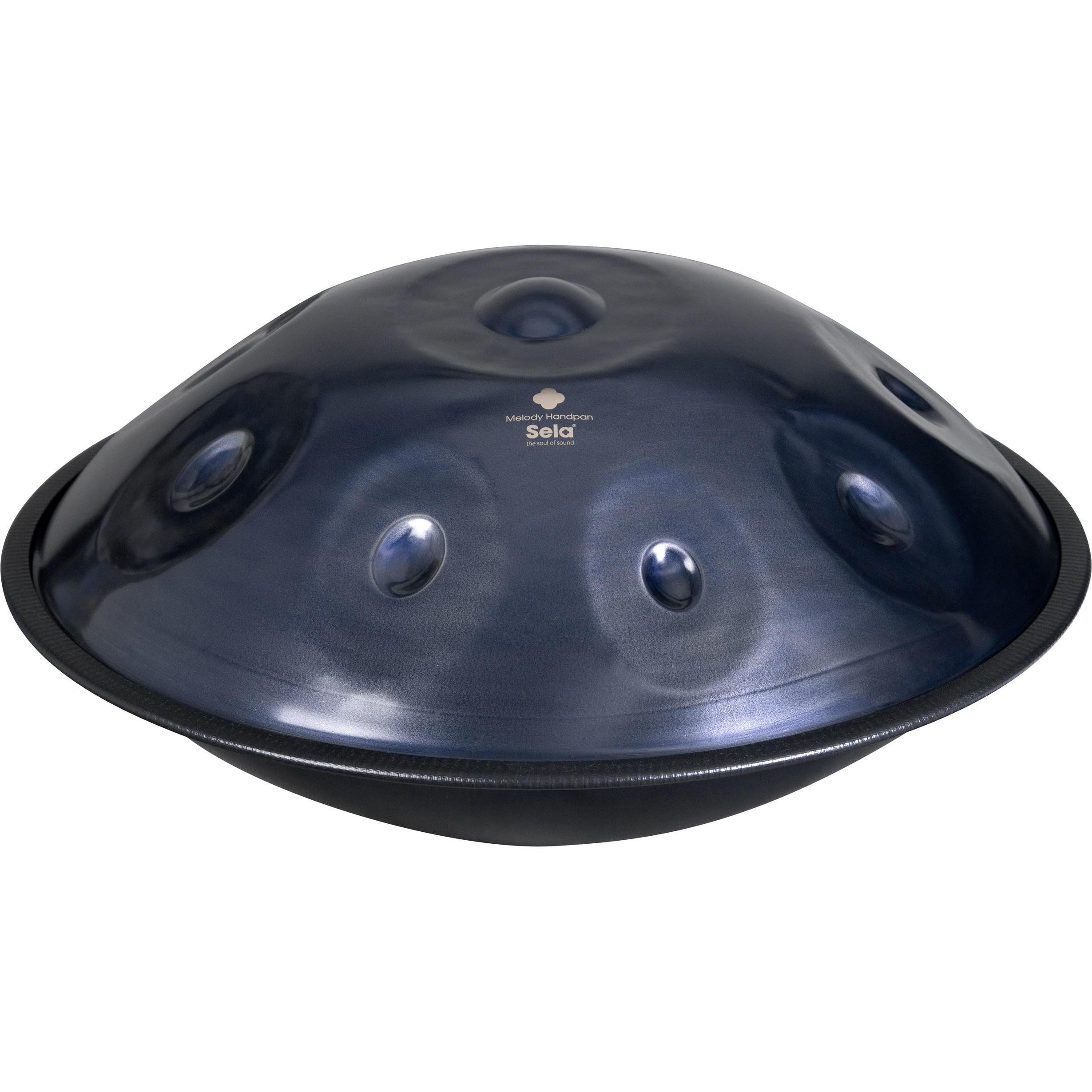 Sela SE 221 Melody Handpan D Amara van staal, incl. tas. (Handpan, Percussioni), Strumenti a percussione, Blu