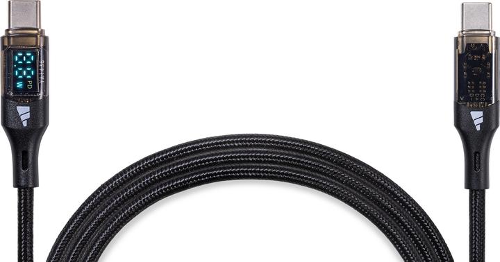 Image du produit Fuj Tek 2m USB-C to USB-C Cable with LED Display (2 m, USB 2.0, 240 W)