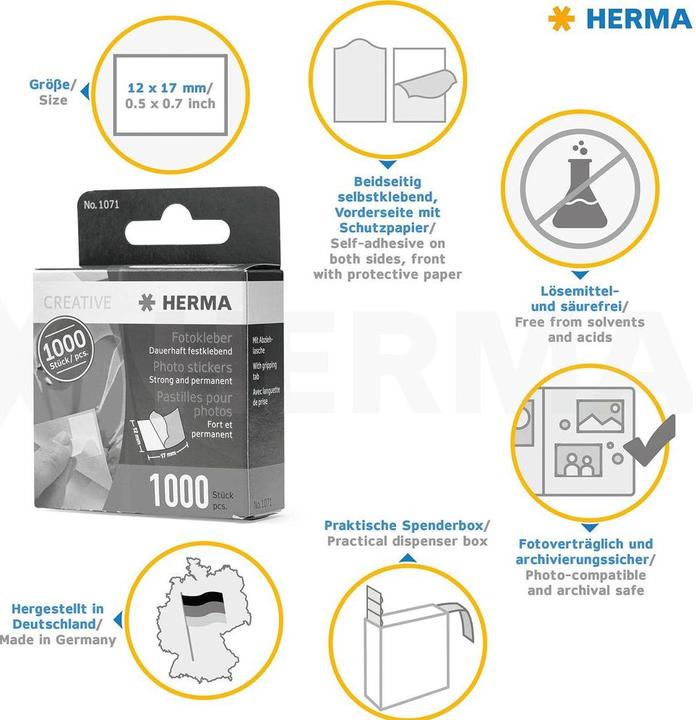 Image du produit HERMA Autocollant photo