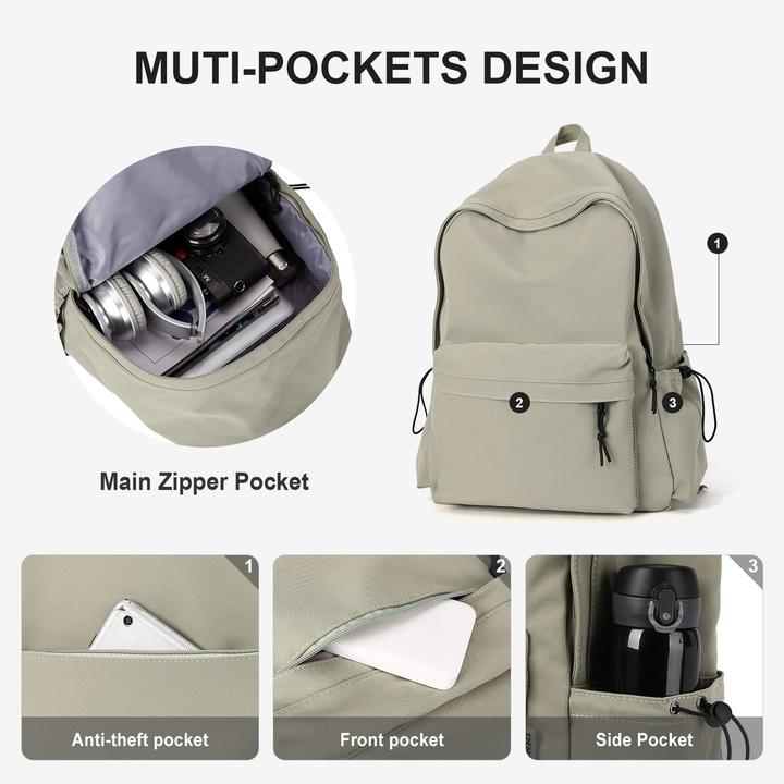 Produktbild Only-Bags.Store Schulrucksack, lässige Reiseschultaschen Laptop Rucksack Leichter Rucksack