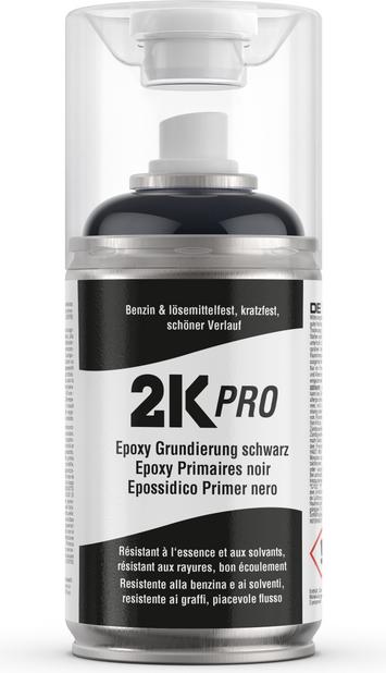 Image du produit 2K Pro Couche de fond époxyde 2K (Noir, 0.25 l)