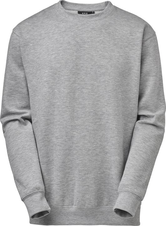 Produktbild Top Swede South West - Basic Sweatshirt, Unisex, L grau meliert, 50% Baumwolle, 50% Polyester (L)