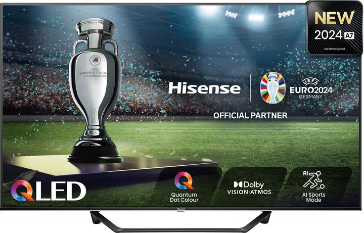 Produktbild Hisense TV 55A7NQ (55", QLED, 4K, 2024)
