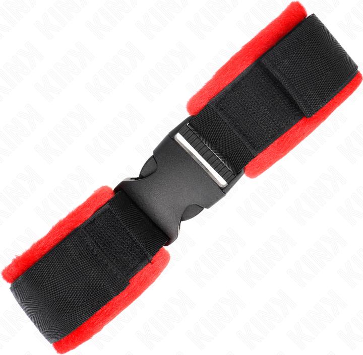 Immagine prodotto Kink Manette In Nylon Con Velcro Modello 1 Nero Regolabili 25-35 cm X 6 cm