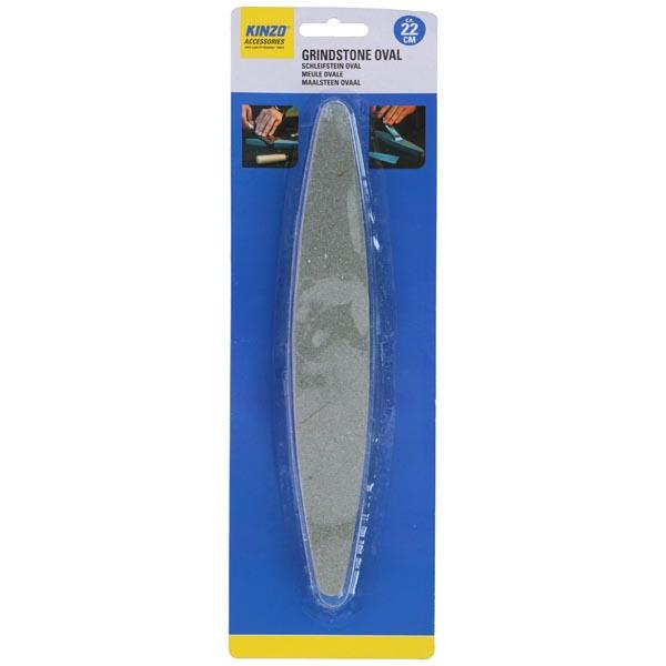 Thumbnail - Kinzo Grindstone oval 22cm, Messerschärfer, Grau