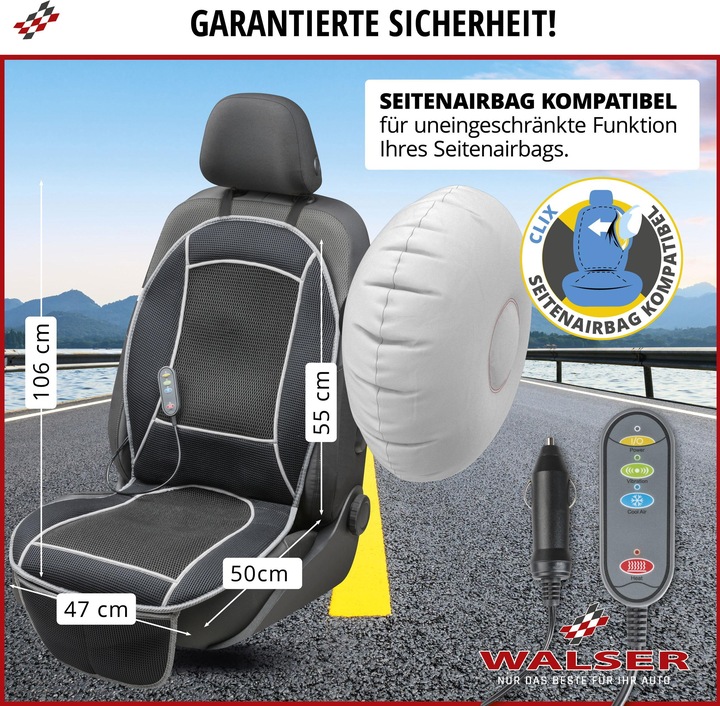 Produktbild Walser PKW-Sitzauflage CoolHeat