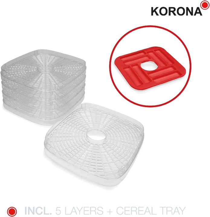 Image du produit Korona Dörrautomat avec forme de barre de Müslichliserform