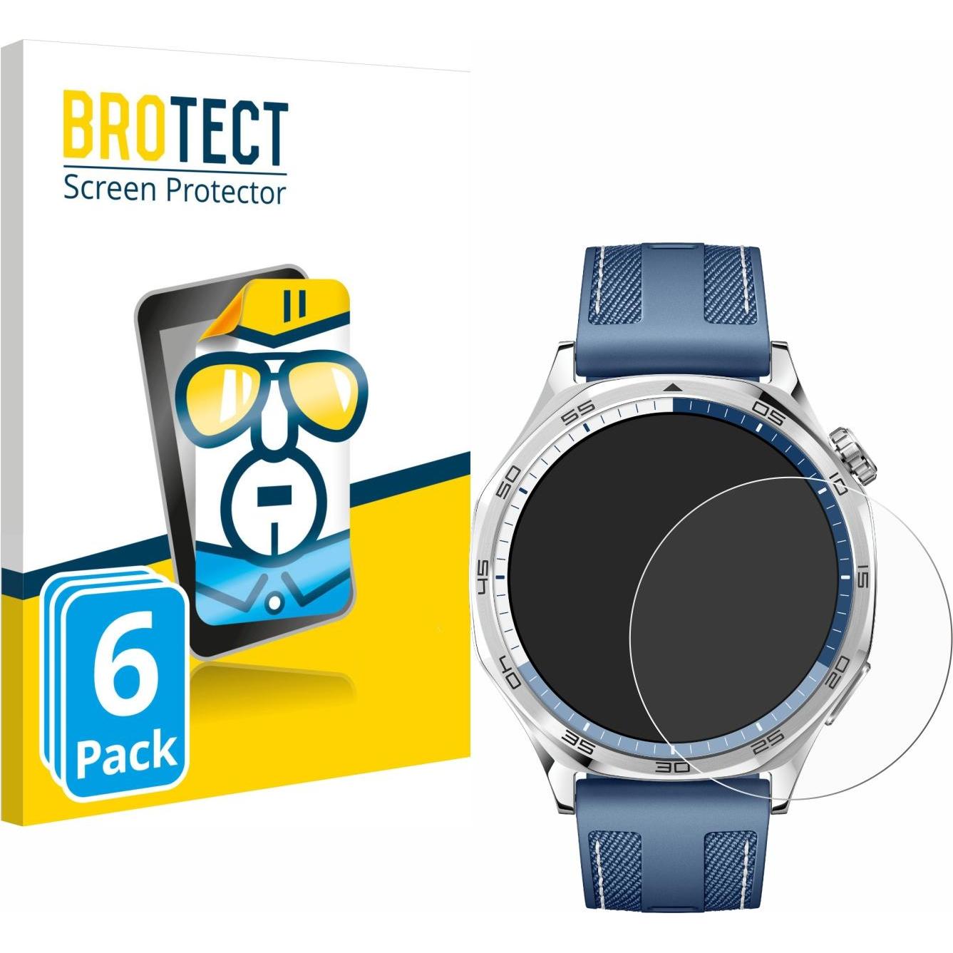 BROTECT Schutzfolie Displayschutz Displayschutzfolie Folie Klar Transparent, Smartwatch Schutzfolie, Transparent