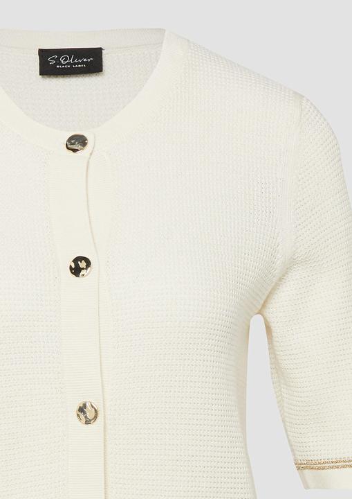 Produktbild s.Oliver Strickjacke mit Glitzergarn und Strukturmuster (36)