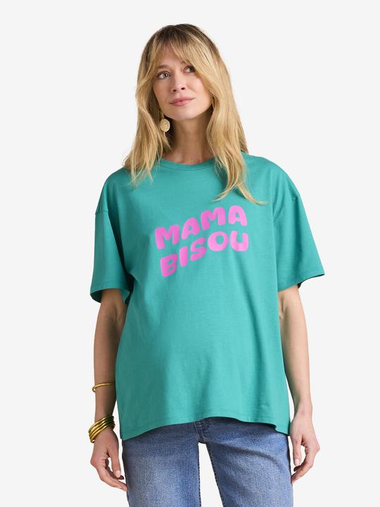 Produktbild Envie de Fraise Bio-Kollektion: Umstands-T-Shirt mit Print Mama bisou (32, 34)
