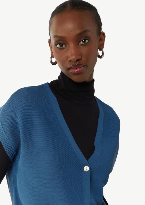 Produktbild Comma Strickjacke Kurze Strickjacke mit V-Ausschnitt (S)