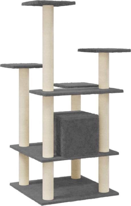 Produktbild vidaXL Katzenbaum (110 cm, Dunkelgrau)