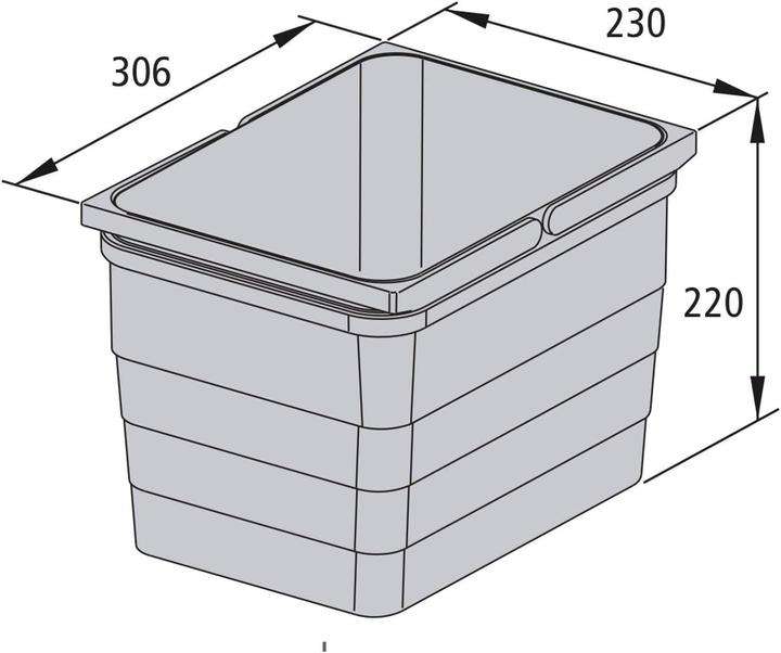Produktbild Sotech Abfallsammler (12 l)