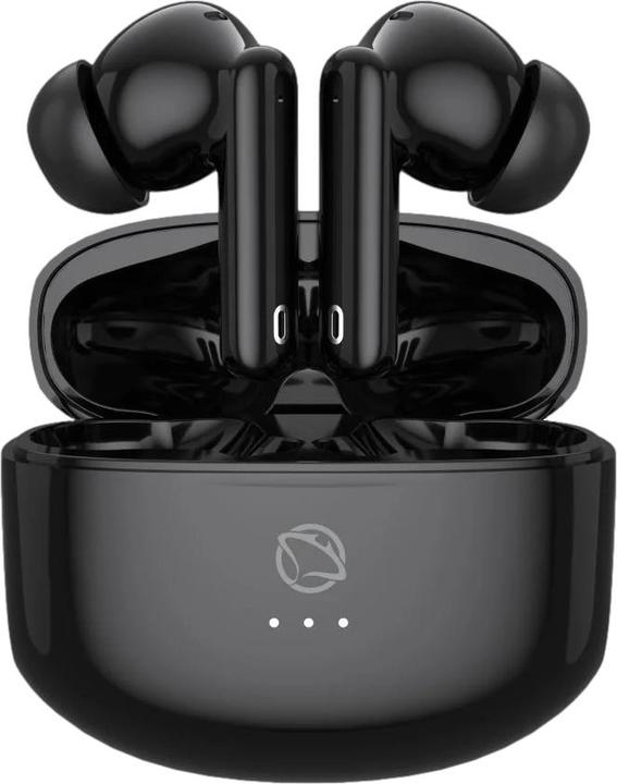 Actual product image Manta MTWS008B Rytmo Black (ANC, 6 h, Wireless)