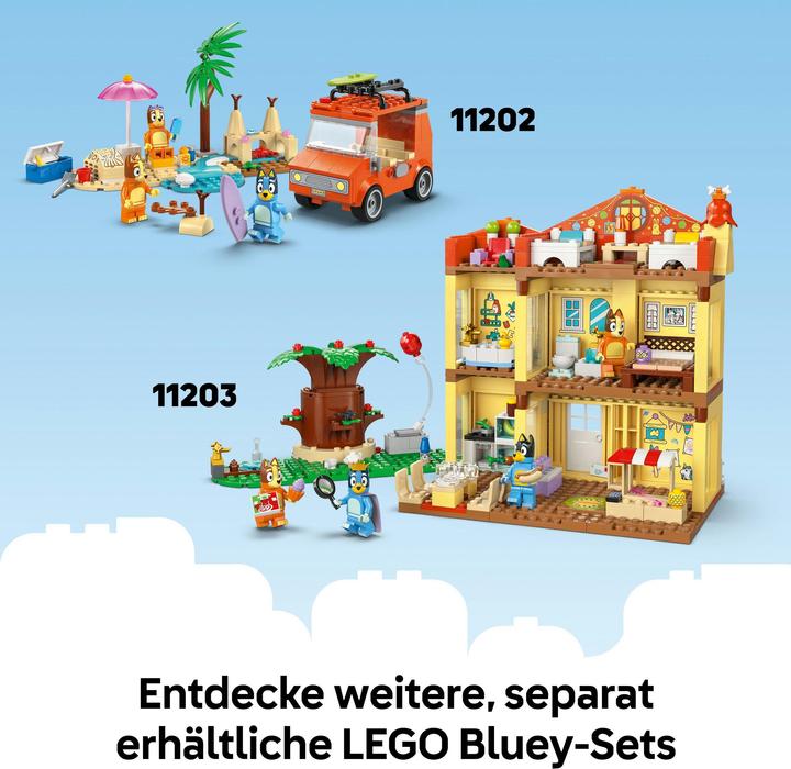 Produktbild LEGO Bluey und Chloe auf dem Spielplatz (11201, LEGO Bluey)