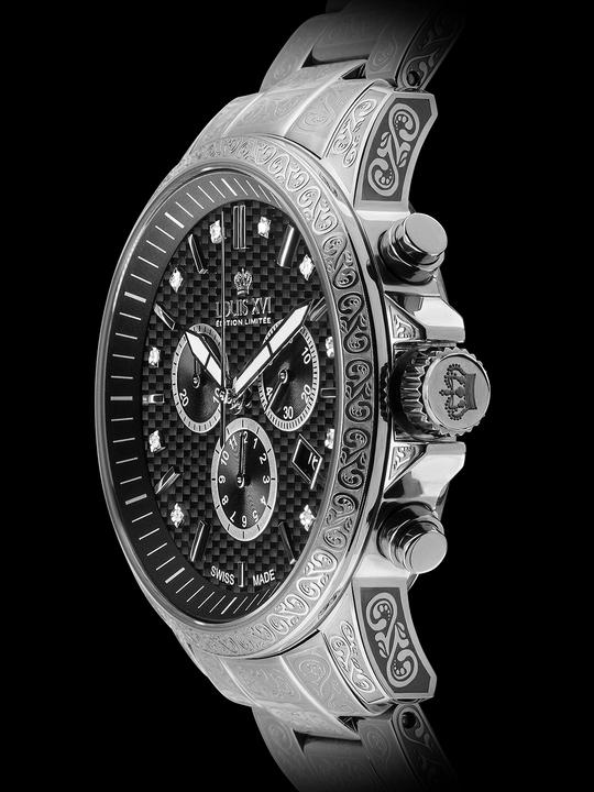 Immagine prodotto Louis XVI Palazzo Reale (Orologio da polso analogico, Cronografo, 43 mm)