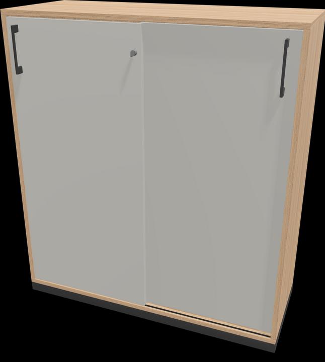 Pearl grey, Dark grey, Amber oak decor with structure