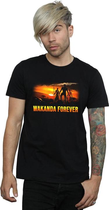 Produktbild Black Panther Wakanda Forever TShirt (XL)