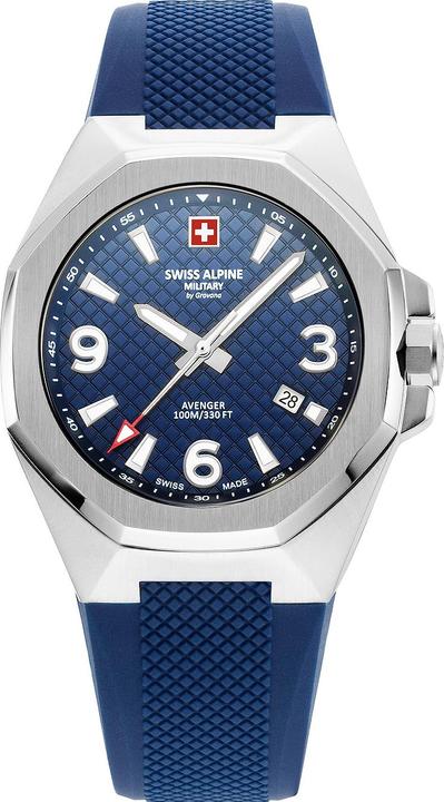 Actual product image Swiss Alpine Military 7005.1835 Avenger Men's Watch 42mm 10ATM (Sports watch, 42 mm)