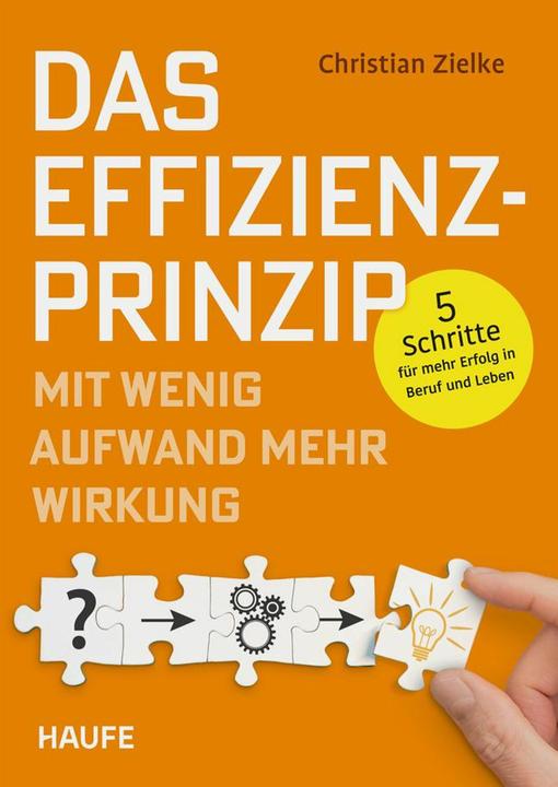 Actual product image Das Effizienz-Prinzip - Mit wenig Aufwand mehr Wirkung (German, Christian Goeckke, 2025)