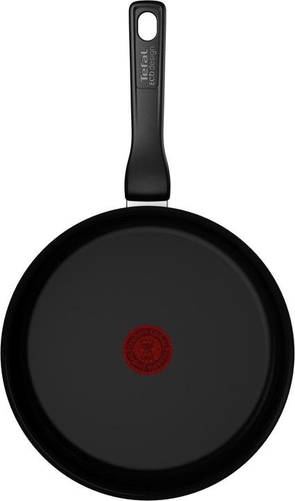 Productafbeelding Tefal Renew Zwarte keramische hapjespan 24 cm - Inductie (24 cm, Steelpan, Aluminium)