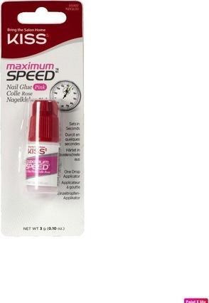 Produktbild KISS Maximum Speed (Kunstnägel, Transparent)