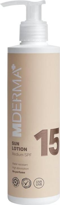 Produktbild MDerma SUN15 Sun Lotion SPF 15 200 ml (Sonnencreme, SPF 15, 200 ml)