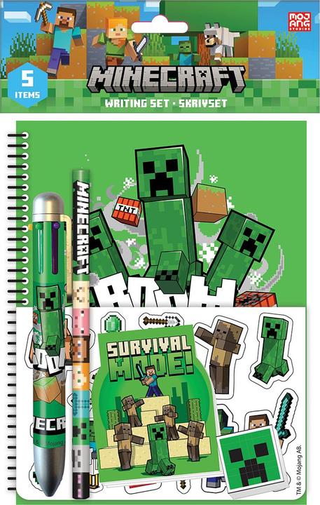 Image du produit Stor - Minecraft Writing Set w/ multi-col. pen (166506128) (5x)
