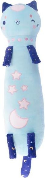 Immagine prodotto Nice Peluche gatto Momomi che si illumina nel buio blu 60 cm