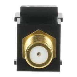 Busch-Jaeger F-Stecker-Modul (Stecker und Verbinder), SAT Zubehör, Schwarz