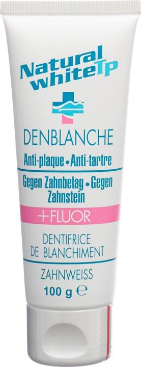 Actual product image Natural White TP Tooth whitening Anti Plaque Fluor (75 ml)