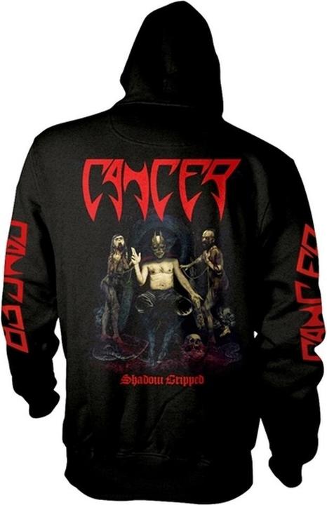 Immagine prodotto Cancer Felpa con cappuccio Shadow Gripped con cerniera a tutta lunghezza (XXL)