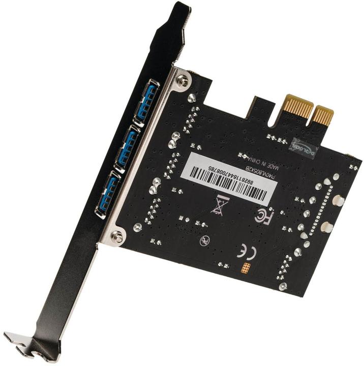 Image du produit Delock Carte PCI-E > 3 x externe + 1 x interne USB 3.0