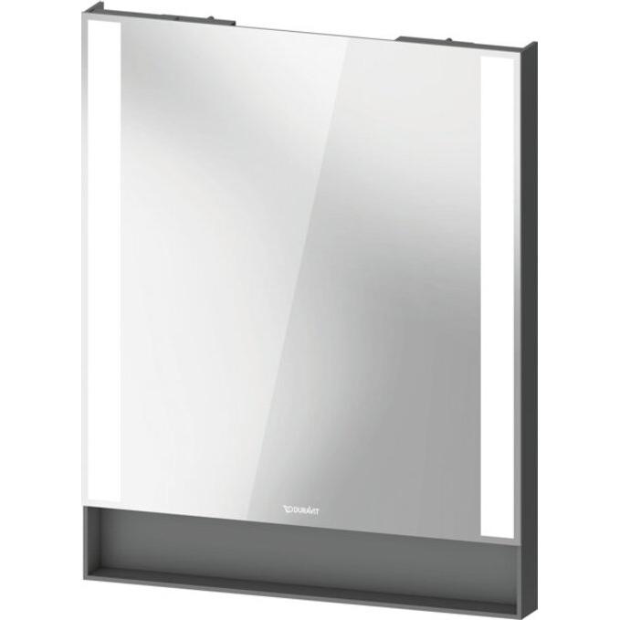 Duravit, Spiegelschrank, Qatego Spiegel, 600x65x750mm, Lichtfelder seitlich, dimmbar