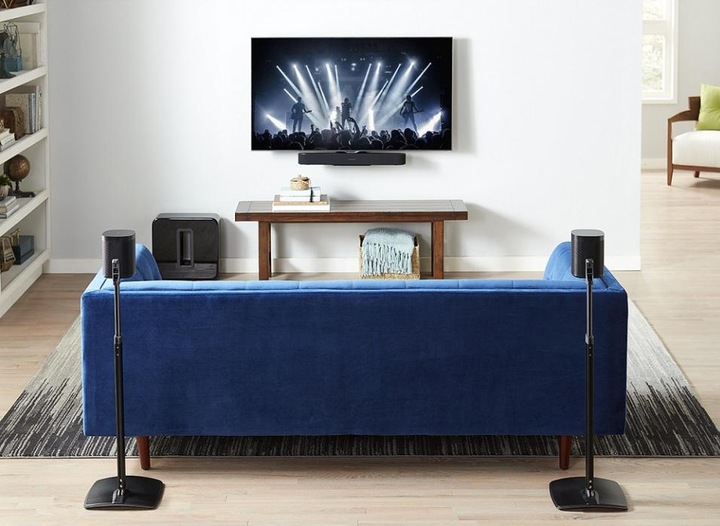 Image du produit Sanus Support de télévision à faisceau Sonos (1 pièce, Installation murale, Réglable en hauteur)