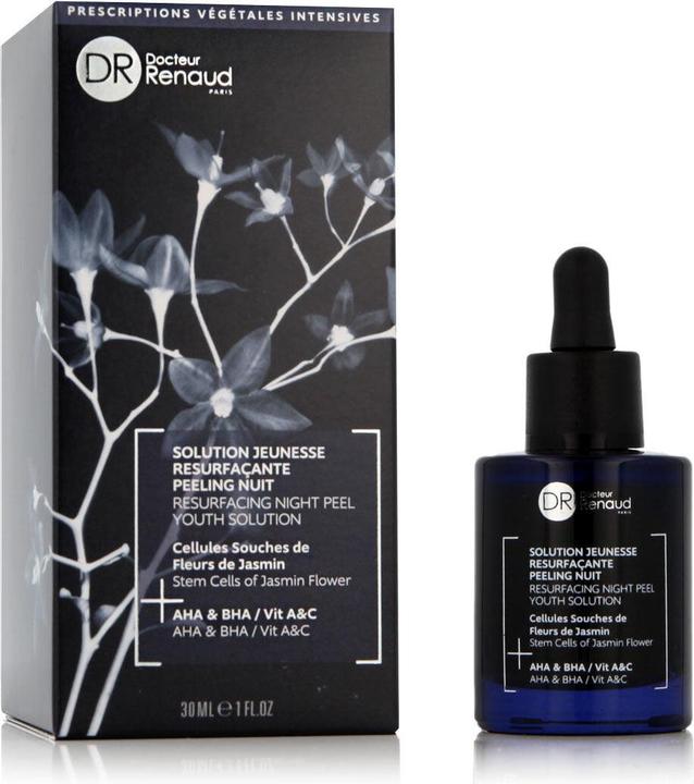 Immagine prodotto Dr. Renaud Soluzione di giovinezza con peeling notturno ai fiori di gelsomino - 30ml (Scrub detergente, 30 ml)