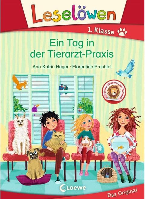 Produktbild Leselöwen 1. Klasse - Ein Tag in der Tierarzt-Praxis (Deutsch, Ann-Katrin Heger, 2018)