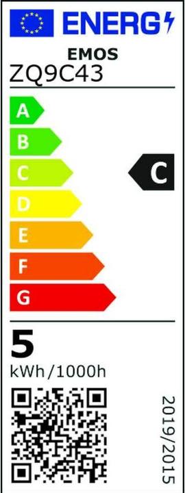 Energie-Label Emos LED Lampe Classic (G9, 806 lm, 1x)