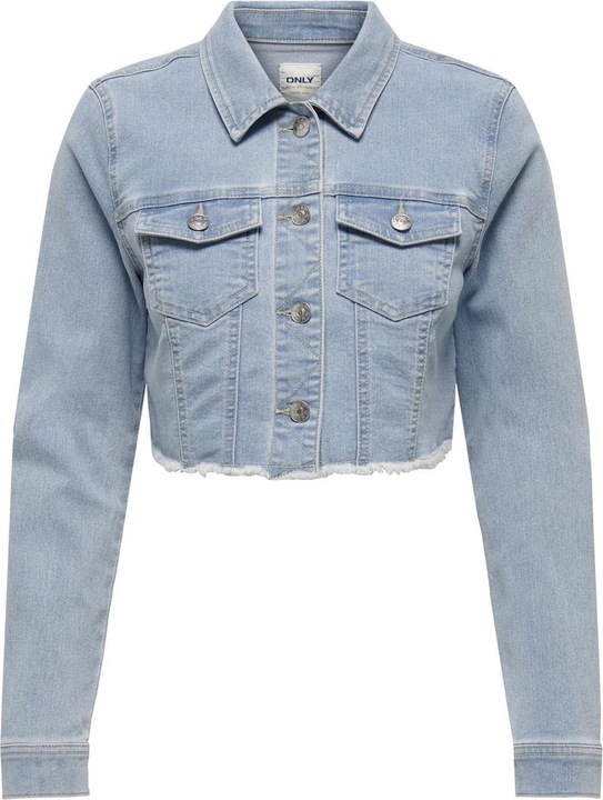 Only ONLWonder Cropped Jeansjacke (L)