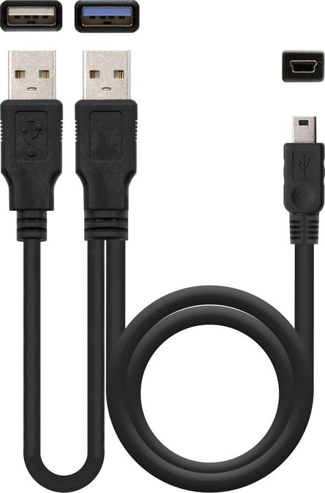 Actual product image Tooq Technology TQE-2526B Storage Drive Enclosure HDD Enclosure Black 2.5" USB (2.5")